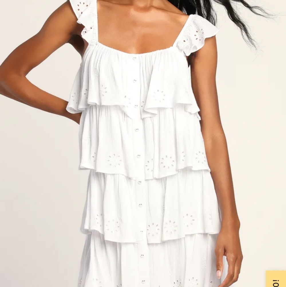 Lulu's white dress